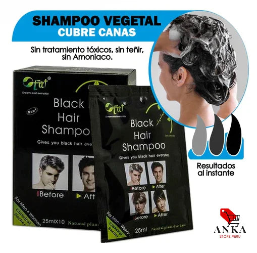 SHAMPOO REVOLUCIONARIO CUBRE CANAS / ENVÍO GRATIS A TODO EL PERÚ