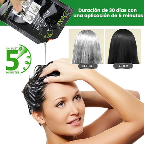 SHAMPOO REVOLUCIONARIO CUBRE CANAS / ENVÍO GRATIS A TODO EL PERÚ