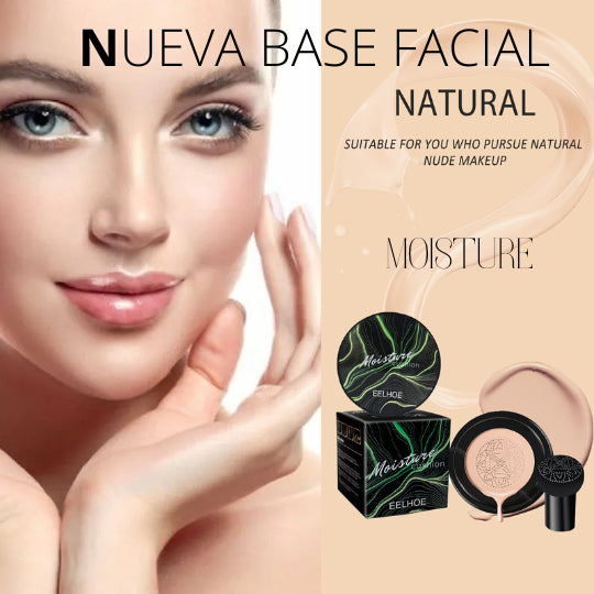 BASE DE ALTA COBERTURA CUSHION BIOQUA™️ ⭐⭐⭐⭐⭐ / ENVIO GRATIS